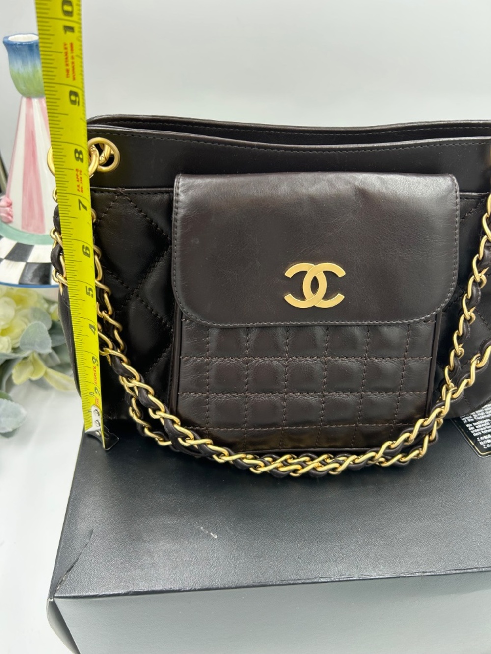 Chanel Cargo Pocket Quilted Shoulder Bag. - Picture 4 of 16